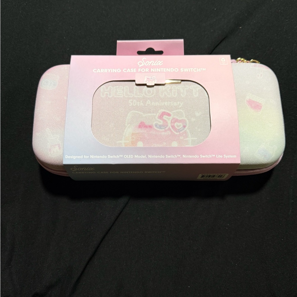 Sonix Hello Kitty 50th Anniversary Nintendo Switch Carrying Case